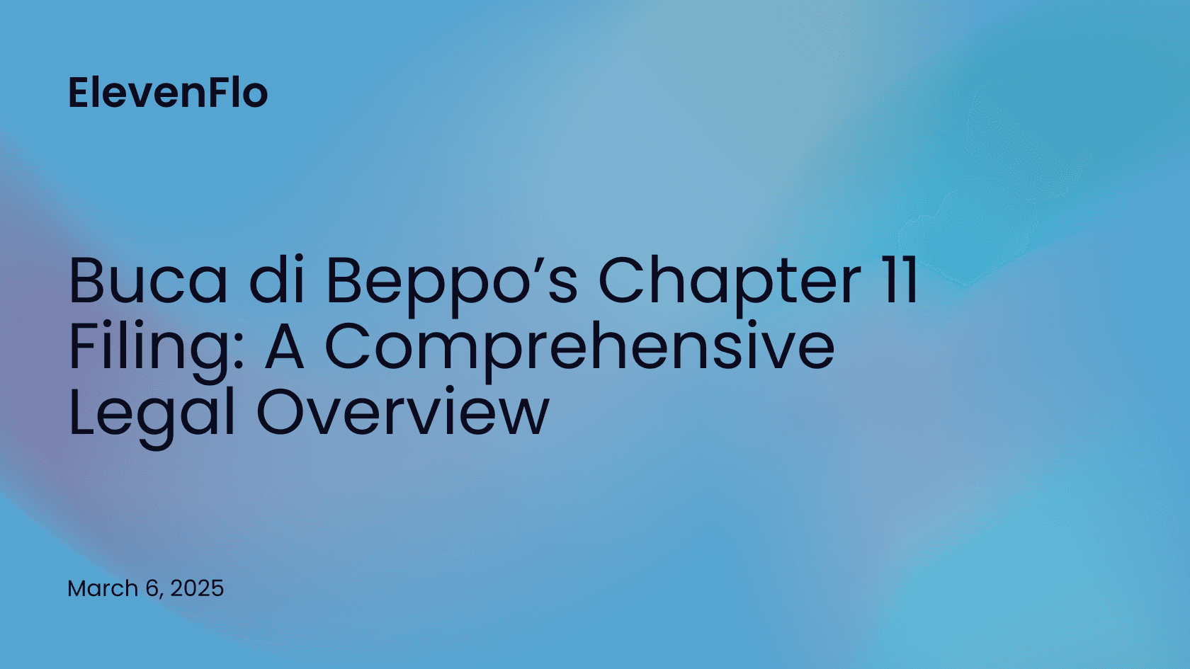 Hero image for Buca di Beppo’s Chapter 11: Key Financial and Legal Insights